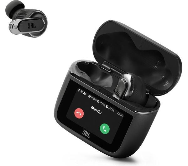 JBL Tour Pro 3 True Wireless Bluetooth Noise-Cancelling Earbuds - Black