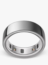 Oura Ring 4 Health & Fitness Tracker Android and IOS Smart Ring - Silver - 6