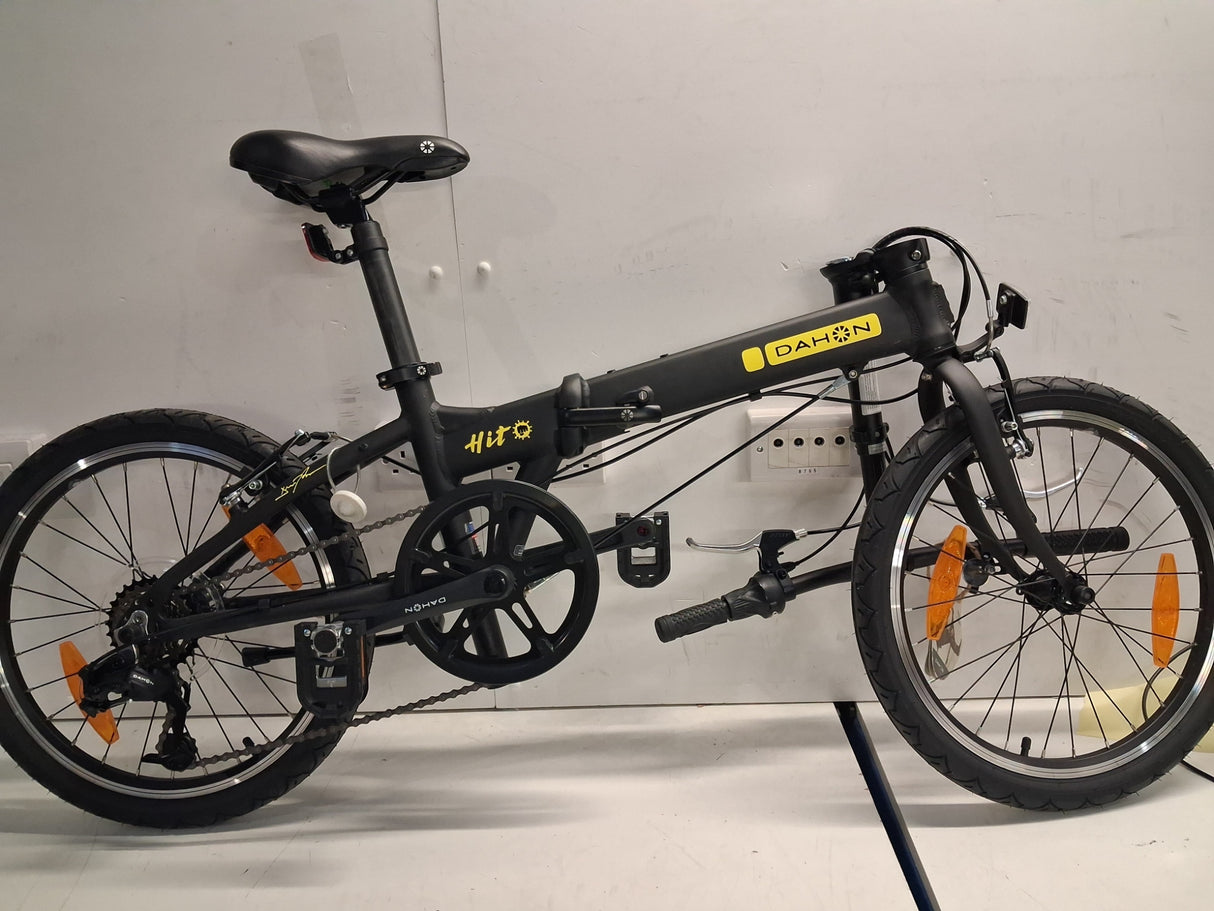 Dahon Hit 20" Wheels 11.6 kg Compact Unisex Matt Black Commuter Folding Bike