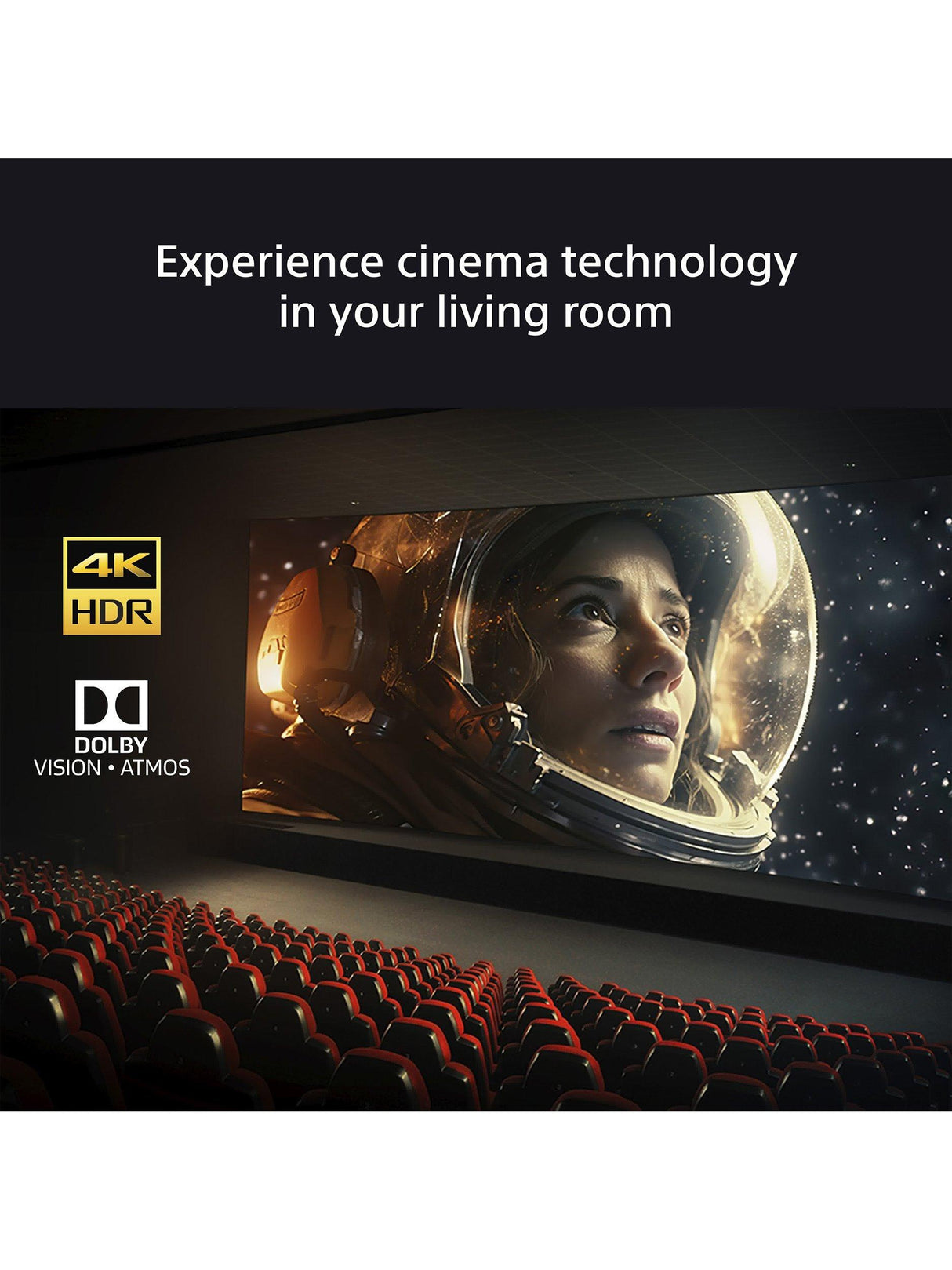 Sony Bravia 3 K50S38BP (2025) LED HDR 4K Ultra HD Smart Google TV 50in Black