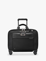 Briggs & Riley Large 4-Wheel Spinner Laptop Briefcase 28L Cabin Bag - Black