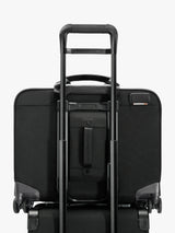 Briggs & Riley Large 4-Wheel Spinner Laptop Briefcase 28L Cabin Bag - Black
