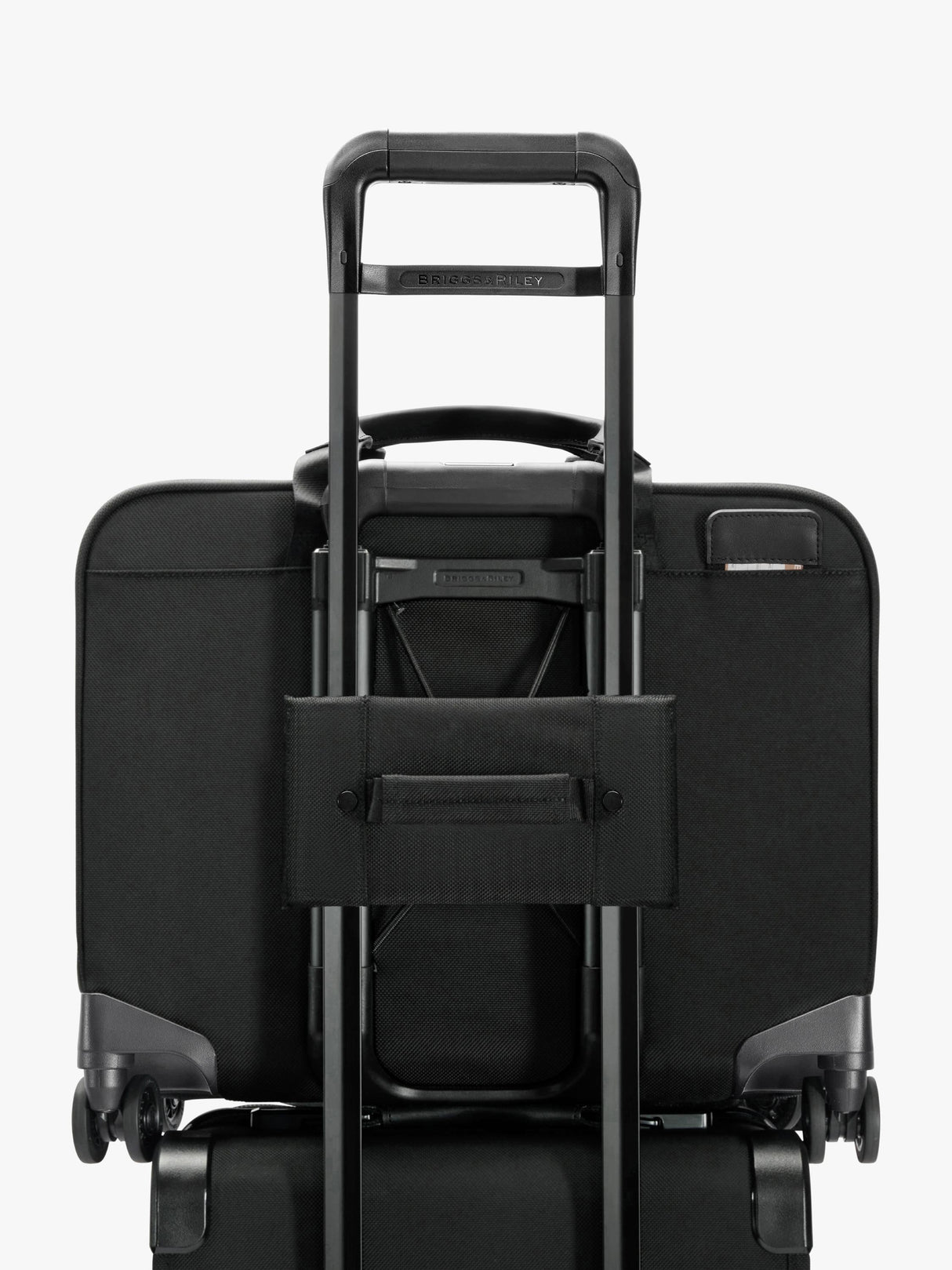 Briggs & Riley Large 4-Wheel Spinner Laptop Briefcase 28L Cabin Bag - Black
