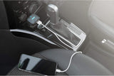 KitSound KSFRPL In-Car Dual Charger Auto USB Power Adapter with Alexa - Black