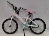 Apollo Butterflies 16" Wheel 5-9 Years Kids Bike with Stabilisers - Pink