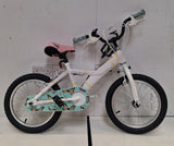 Apollo Butterflies 16" Wheel 5-9 Years Kids Bike with Stabilisers - Pink