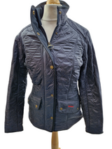 Barbour Women's Cavalry Polarquilt Lightweight Jacket - Dark Navy - UK 8
