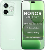 HONOR 600 Lite 256GB 8GB 5G Dual SIM+eSIM Unlocked Smartphone Sprout Green