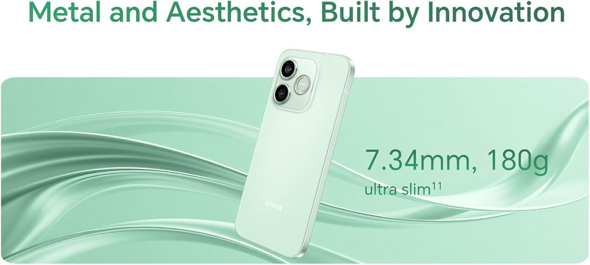 HONOR 600 Lite 256GB 8GB 5G Dual SIM+eSIM Unlocked Smartphone Sprout Green