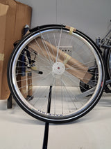 Raleigh Pioneer Tour Low Step Women's Hybrid Bike - Blue/Grey - 15" Frame