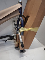 Raleigh Pioneer Tour Low Step Women's Hybrid Bike - Blue/Grey - 15" Frame