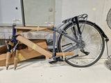 Raleigh Pioneer Tour Hybrid Bike 21in Large 700c 21 Speed City - Blue Silver