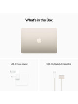 Apple MacBook Air (2022) 13.6" 256GB SSD 16GB RAM  M2 Laptop - Starlight