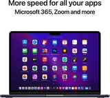 Apple MacBook Air 2022 13.6" 256GB SSD 16GB RAM M2 Chip Laptop - Midnight