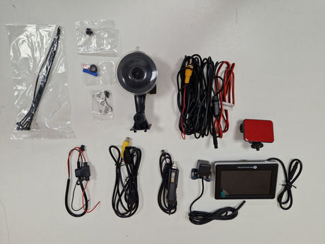 EchoMaster MCK-43 Reversing Camera Kit 4.3in Monitor Windscreen Mount Black