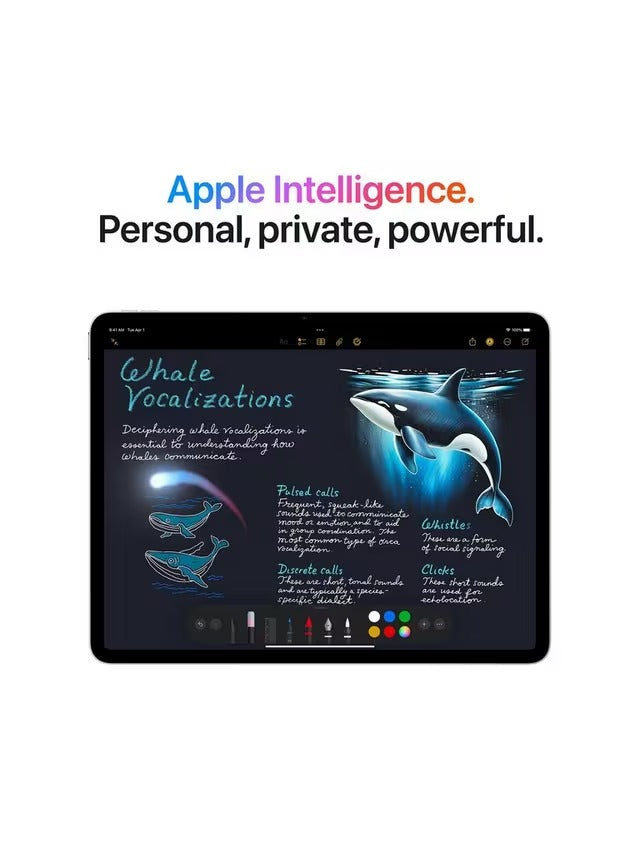 Apple 2025 MCNP4KN/A iPad Air 13" M3 8-Core iPadOS 8GB RAM 256GB Tablet Blue