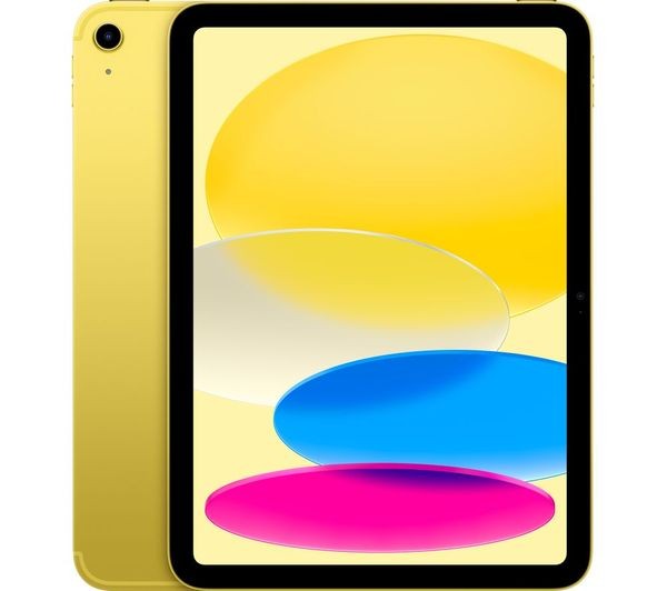 Apple iPad 2025 A16 Chip Wi-Fi+Cellular 5G 128GB iPadOS 11'' Tablet - Yellow