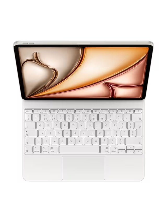 Apple Magic British English Slim Keyboard for 13" iPad Air (2025) - White