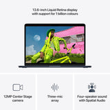 Apple MacBook Air 2026 MDHE4B/A 13.6in M5 16GB 512GB SSD Laptop - Midnight