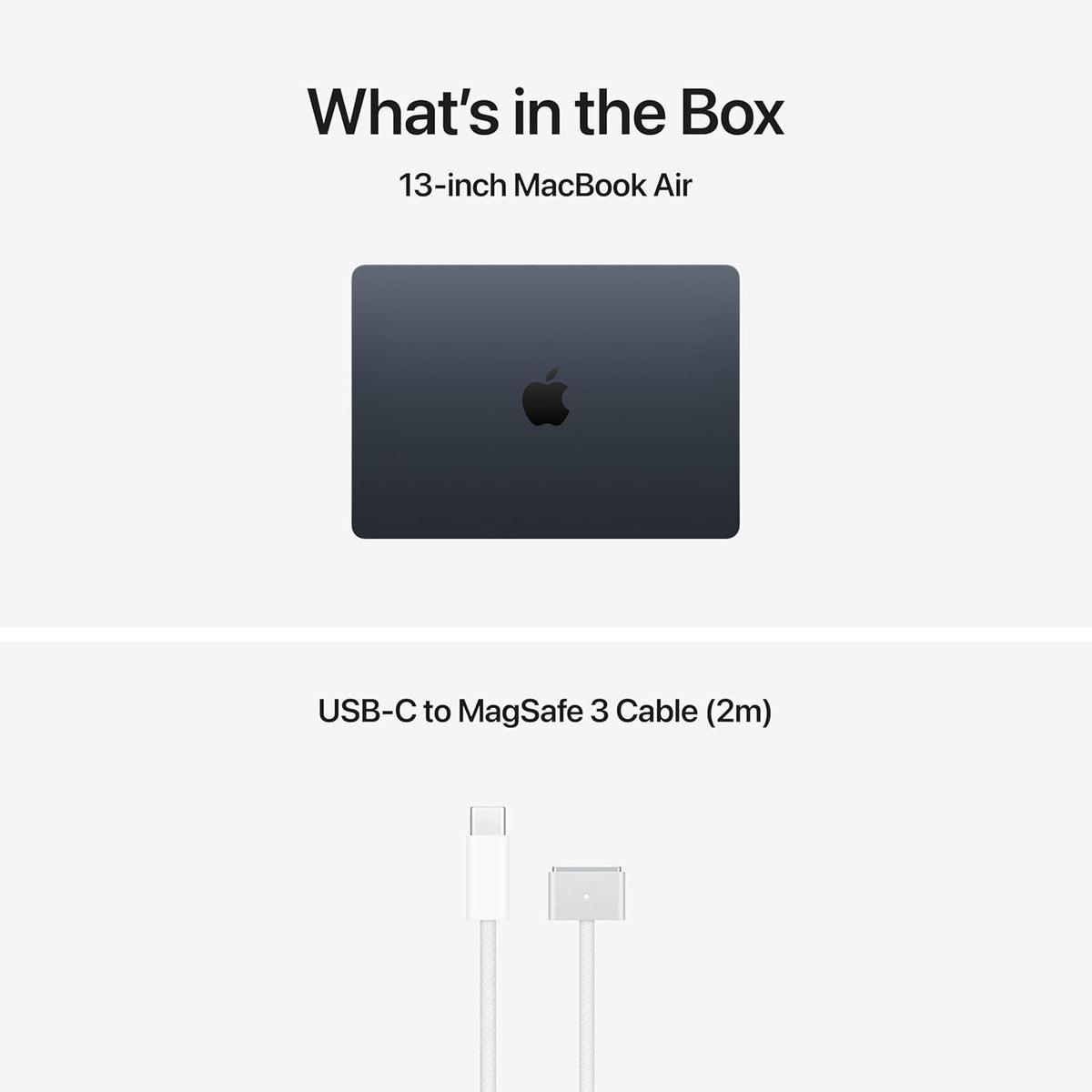 Apple MacBook Air 2026 MDHE4B/A 13.6in M5 16GB 512GB SSD Laptop - Midnight