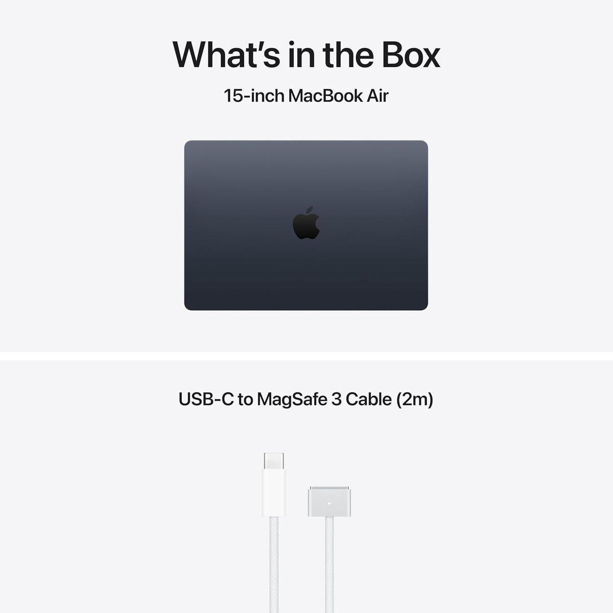 Apple MacBook Air 15" (2026) M5 MacOS 1TB SSD 16GB RAM Laptop - Midnight