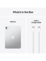 Apple iPad Pro 2025 11" 512GB M5 Wi-Fi + Cellular iPadOS Tablet - Silver