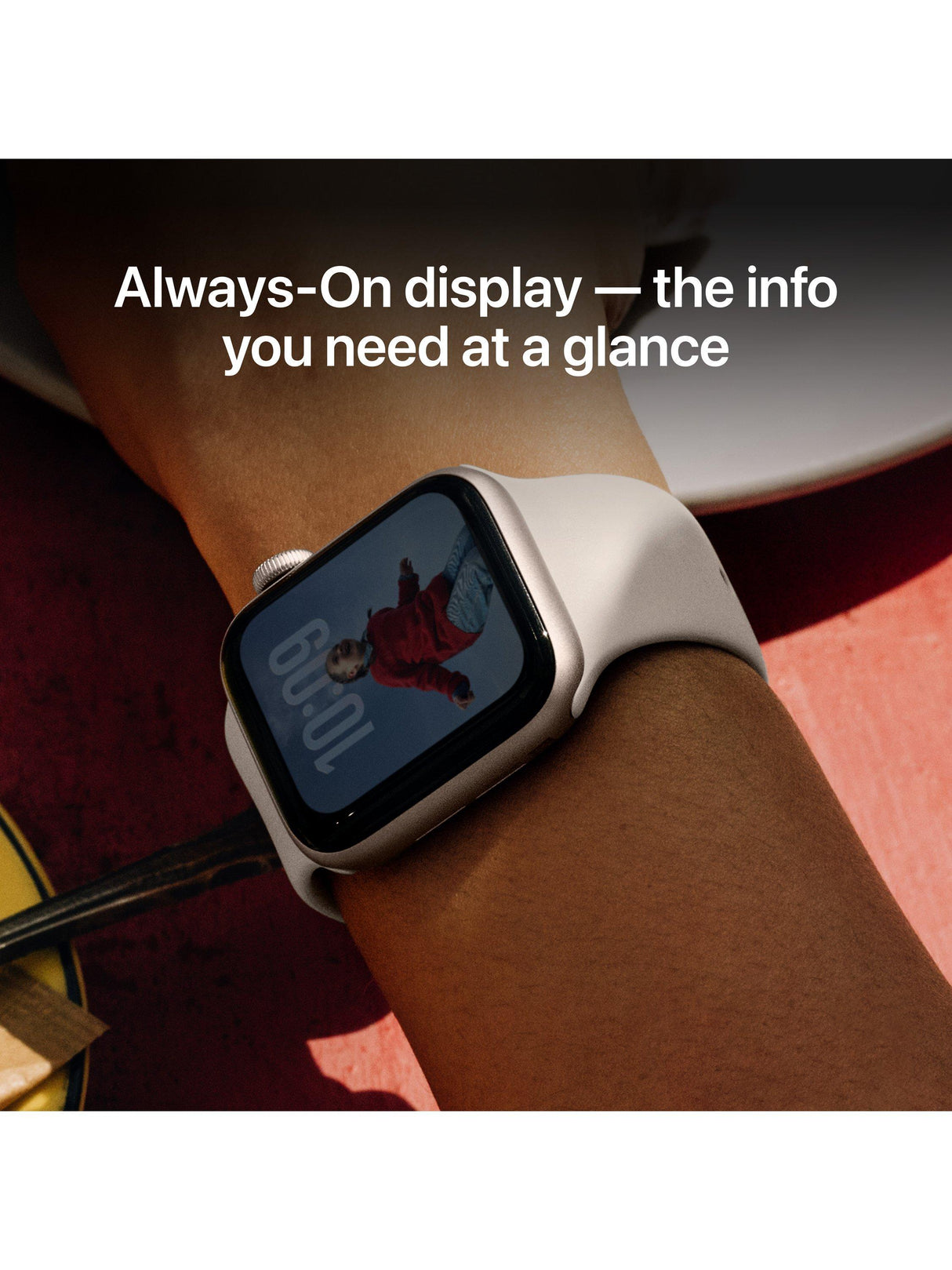 Apple Watch SE 3 Aluminium Case with Sport Band GPS 40mm M/L - Starlight