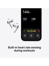 Apple AirPods Pro 3 Wireless NC Headphones with MagSafe Case (USB-C) - White