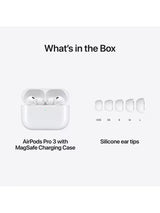 Apple AirPods Pro 3 Wireless NC Headphones with MagSafe Case (USB-C) - White