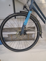 Wayscral Bicycle by Michelin Unisex 7-Speed Aluminium City Bike 28" - Blue