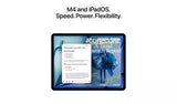 Apple iPad Air 11in 2026 M4 WiFi + Cellular 256GB Unlocked Tablet - Blue