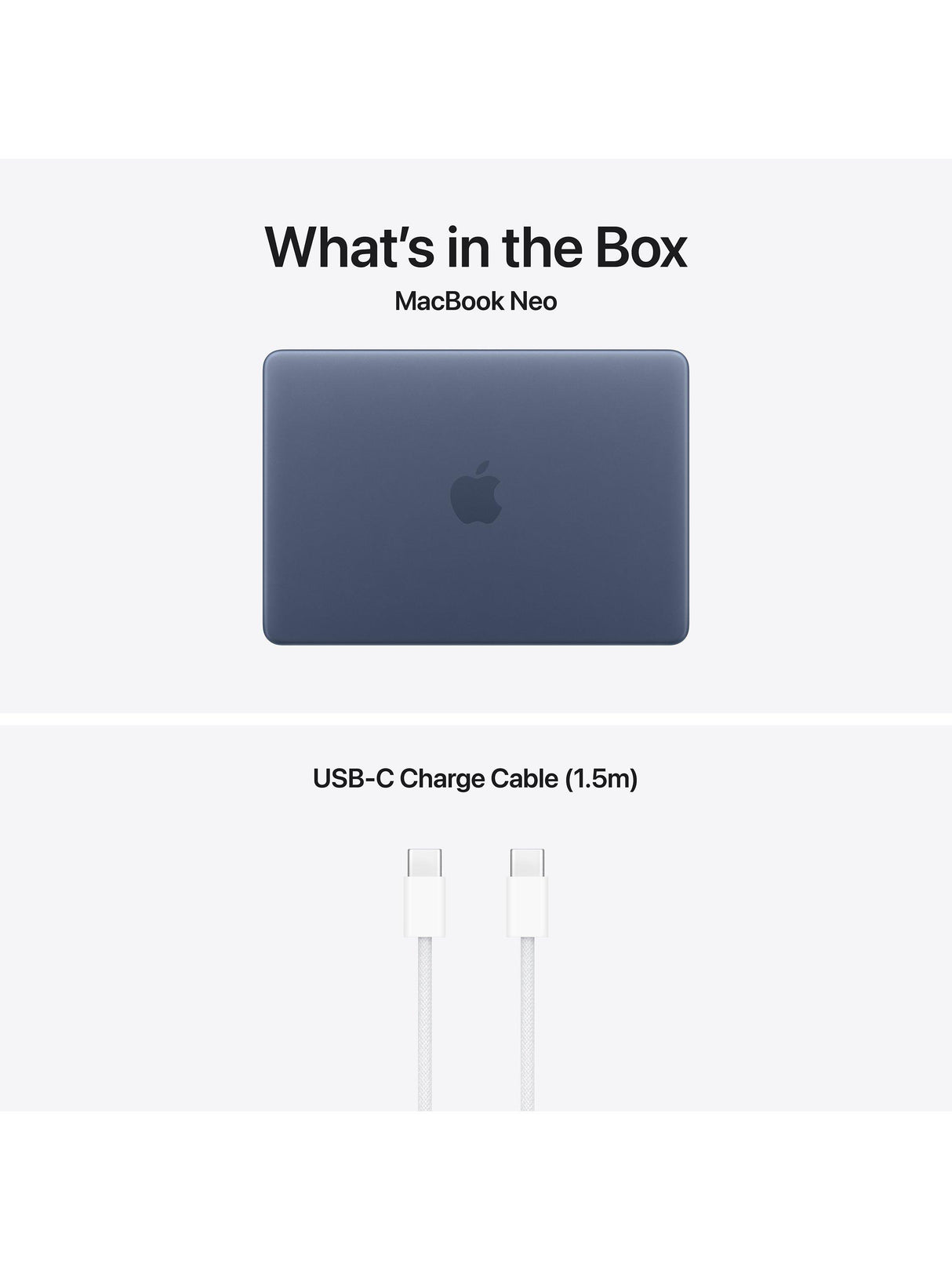 APPLE MacBook Neo MHFF4B/A (2026) 13" A18 Pro - 8GBRAM - 256GB SSD - Indigo