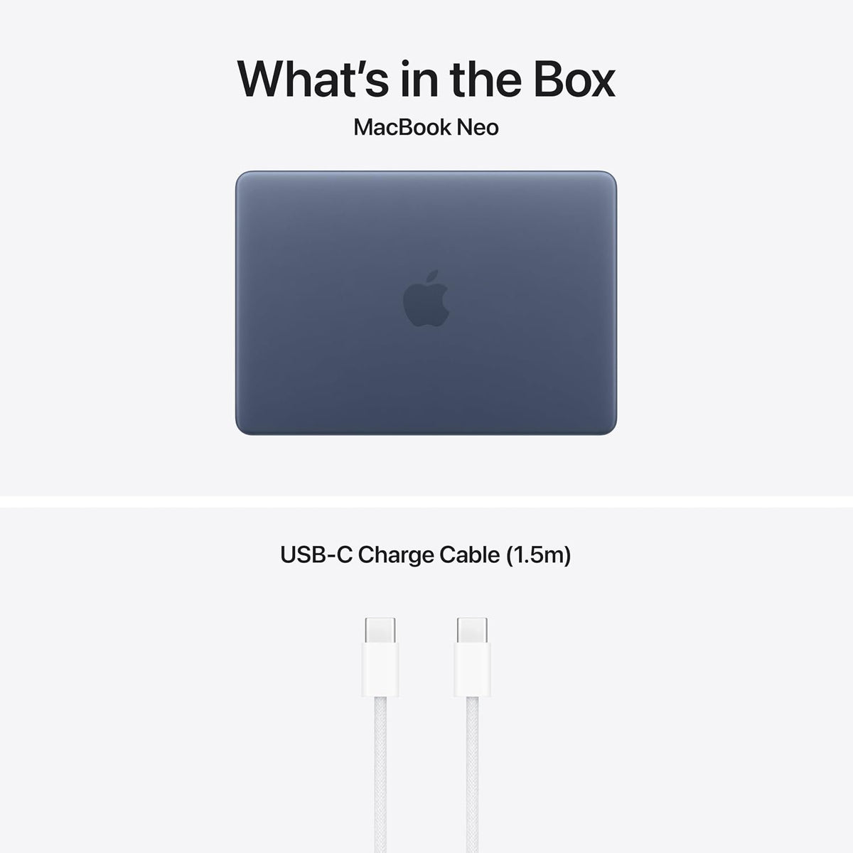 Apple MacBook Neo 2026 13in A18 Pro 8GB RAM 512GB SSD Touch-ID Laptop Indigo