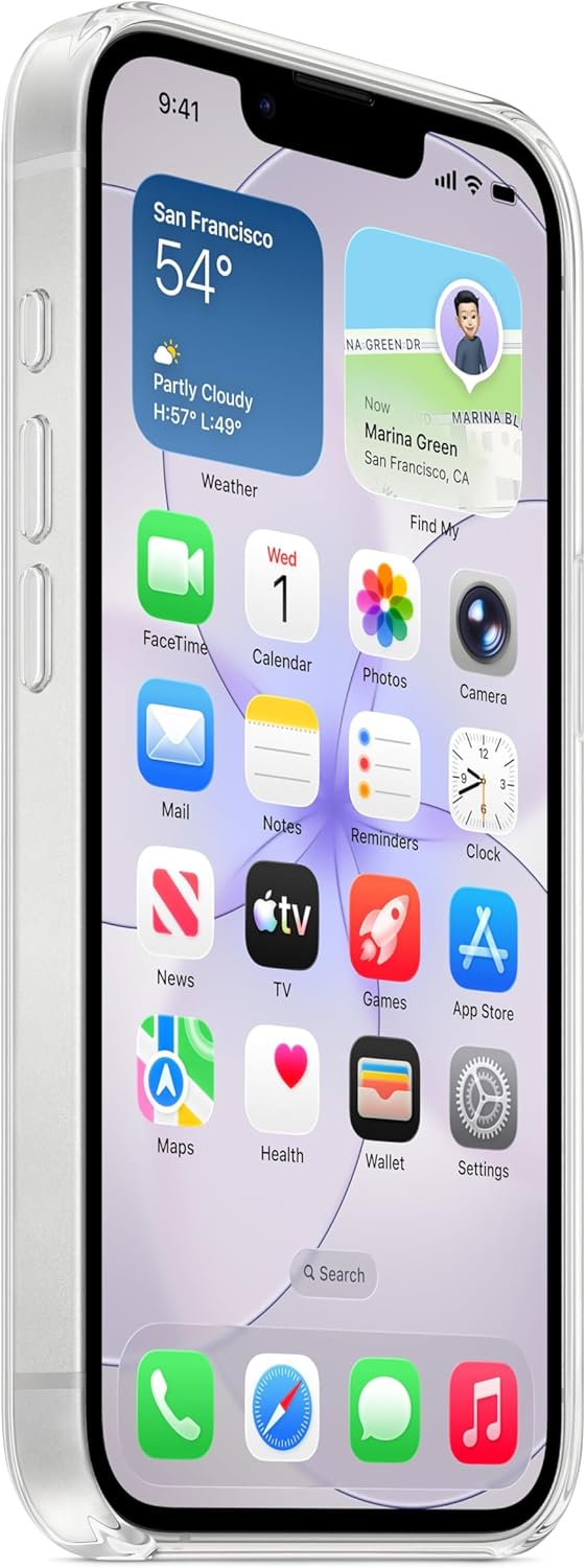 Apple iPhone 17e Clear Case with MagSafe Genuine MHWC4ZM/A Wireless Charging