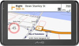 Mio Spirit 8670 LM Truck 6.2in HGV Bluetooth Europe Maps Sat Nav - Black