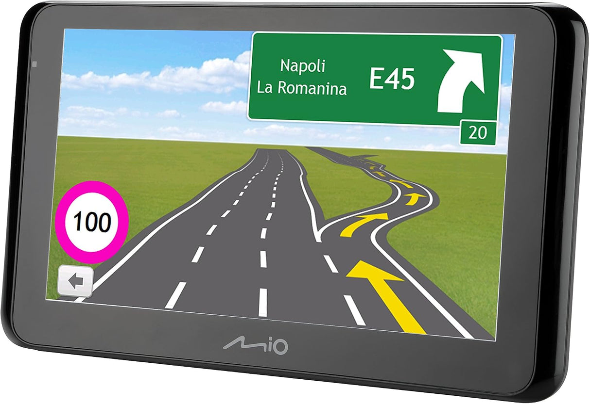 Mio Spirit 8670 LM Truck 6.2in HGV Bluetooth Europe Maps Sat Nav - Black