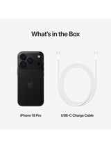 Apple iPhone 18 Pro 256GB 5G XDR OLED SIM+eSIM Unlocked Smartphone - Black