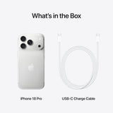 Apple iPhone 18 Pro 256GB 6.3in 5G SIM + eSIM Unlocked Smartphone - Silver