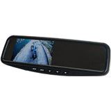EchoMaster MM-43-CL Clip-On Mirror Monitor Reverse Camera Display - Black