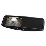 EchoMaster MM-43-CL Clip-On Mirror Monitor Reverse Camera Display - Black