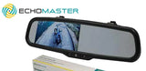 EchoMaster MMCK-43-BRK Dynamic Number Plate Reverse Car Camera Kit - Black