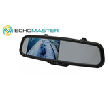 EchoMaster MMCK-43-BRK Dynamic Number Plate Reverse Car Camera Kit - Black