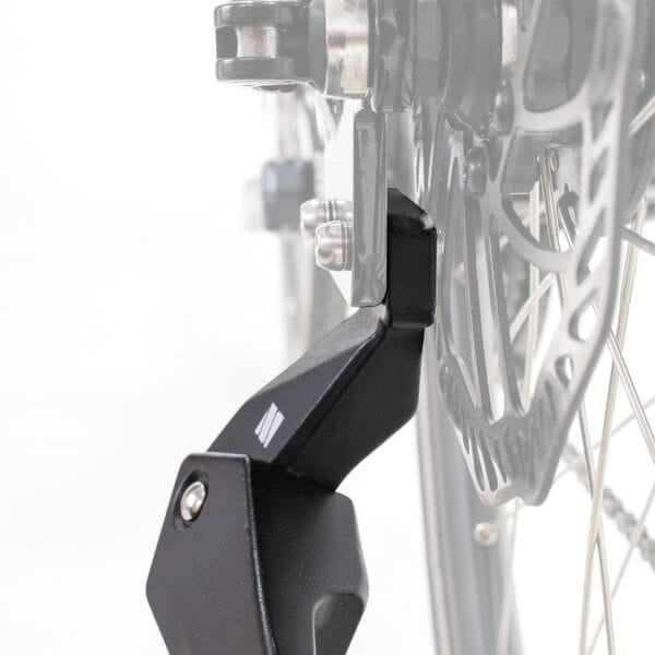 Primo Adjustable 24-29in 40mm Direct Mount Alloy Bicycle Kickstand - Black