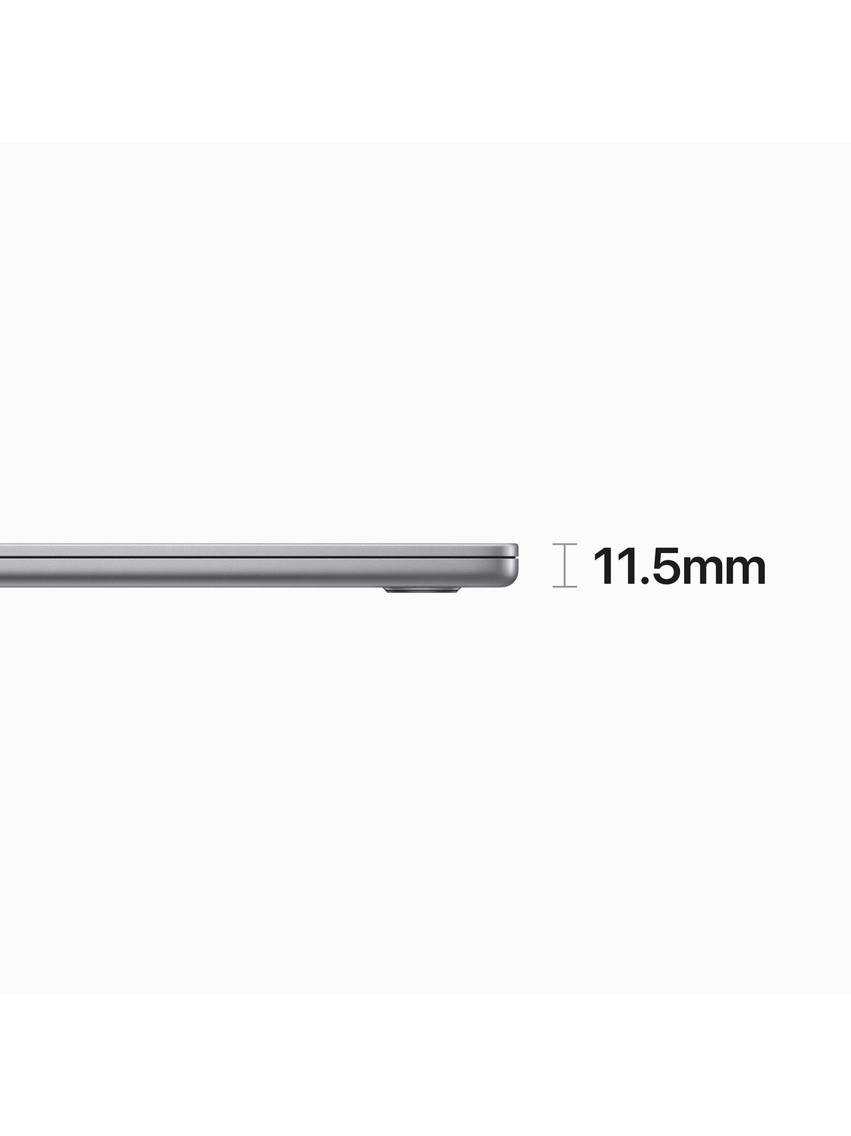 APPLE MacBook Air 15.3" (2023) M2 Processor 8GB RAM -256GB SSD - Space Grey