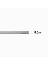 APPLE MacBook Air 15.3" (2023) M2 Processor 8GB RAM -256GB SSD - Space Grey
