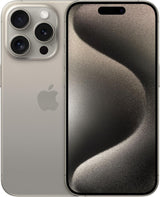 Apple iPhone 15 Pro 5G 512GB Smartphone SIM-Free Unlocked - Natural Titanium