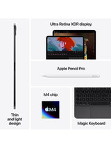 Apple iPad Pro 13'' 2024 Wi-Fi + Cellular 5G eSIM 512GB Tablet - Space Black