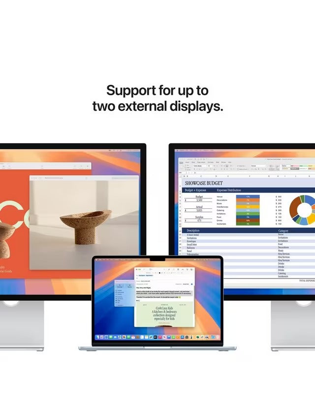 Apple 2025 Apple MacBook Air 13.6" M4 10-Core Laptop 16GB 512GB SSD - Silver