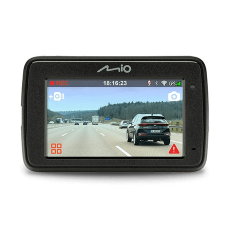 Mio MiVue 733 N583 Full HD 1080p GPS Wi-Fi Dash Cam 2.7in Screen - Black