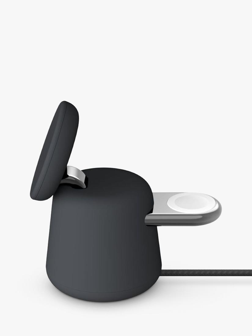 Belkin BoostCharge Pro 2-in-1 Wireless Charging Dock - Qi2 - 15W - Charcoal
